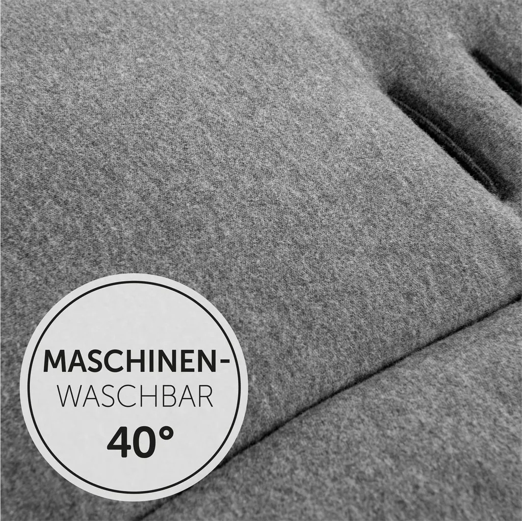 Assise de poussette confortable Hauck Anthracite - Coussin réversible - 8