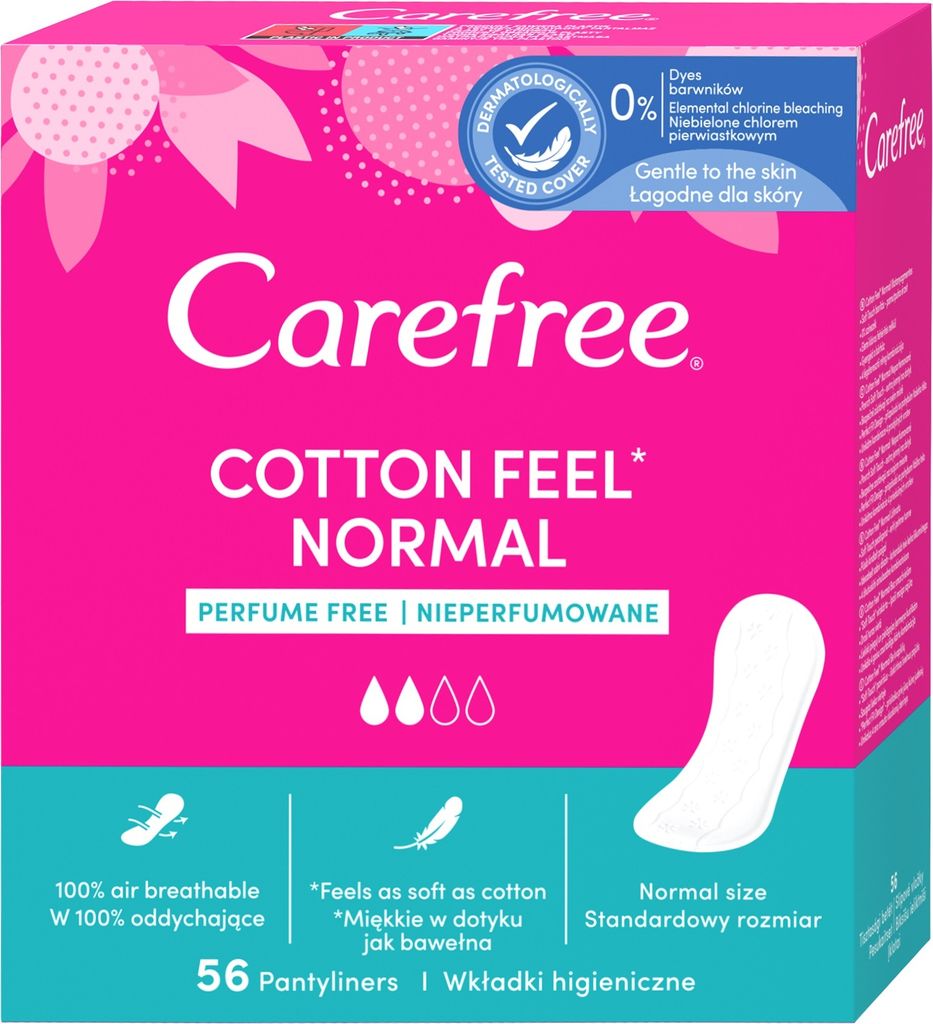 Carefree 5284247008 Carefree Slipeinlagen Normal Coton Feel Image du produit 