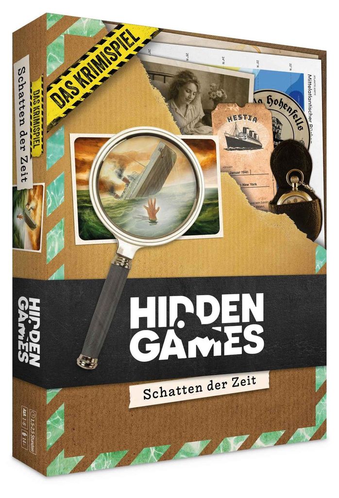 Hidden Games|Pegasus Spiele Hidden Games Tatort: Fall 14