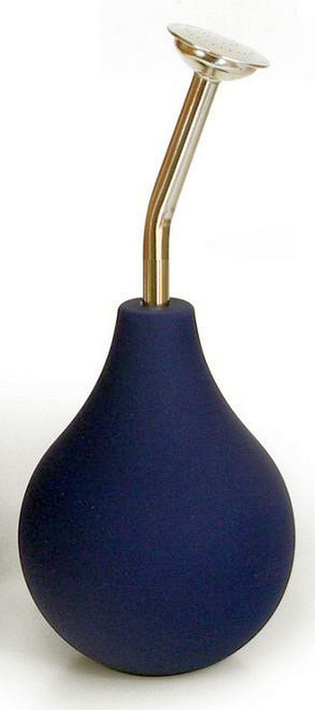 Bonsai Gießbrause (Ballbrause) Pro Blau mit kurzem Hals - Produktbild 