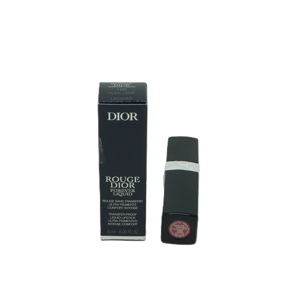 Rouge à Lèvres Dior Forever 100 Nude Look : Maquillage Mat Tenue 12h