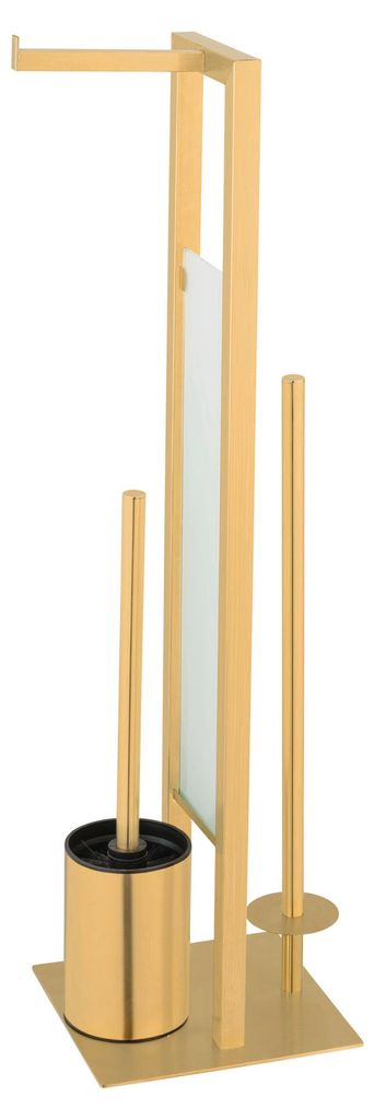 WENKO zestaw WC wolnostojący Mod. Rivalta Gold, stal Zdjęcie produktu 