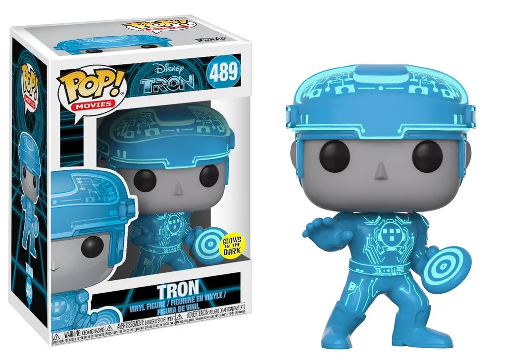 Tron Funko POP Movies Figurine Glow in the Dark brille dans le noir 9 cm
