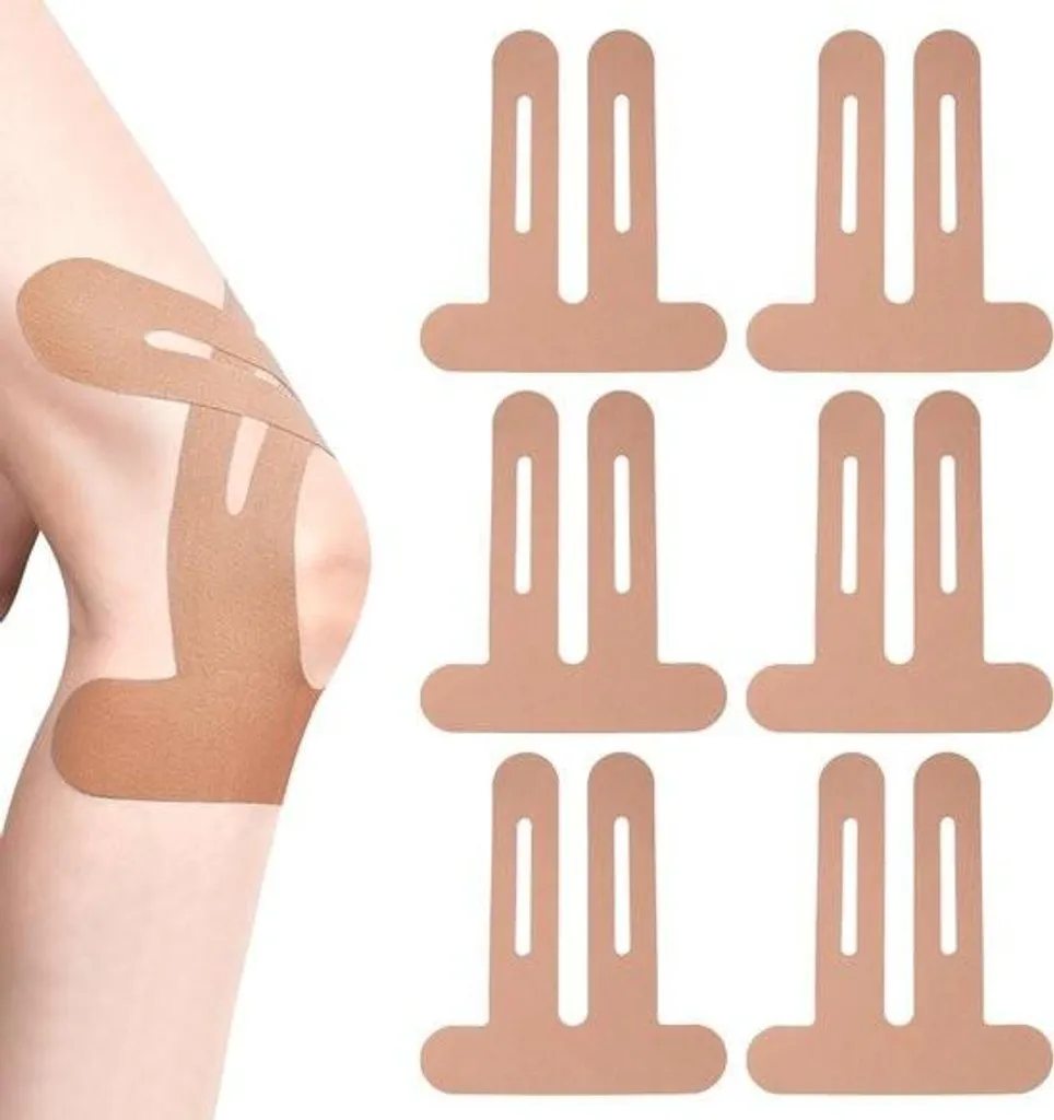 Bande de genou kinésiologique imperméable - Confort et tenue parfaite