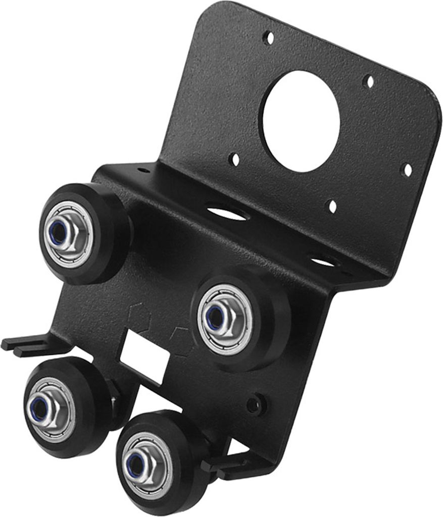 TWO TREES Upgrade Short-Stroke Extrusion Back Support Plate Extruding Backplate with Pulley Kompatibel mit Ender-3 / Ender-3 S /CR 10 3D-Druckern