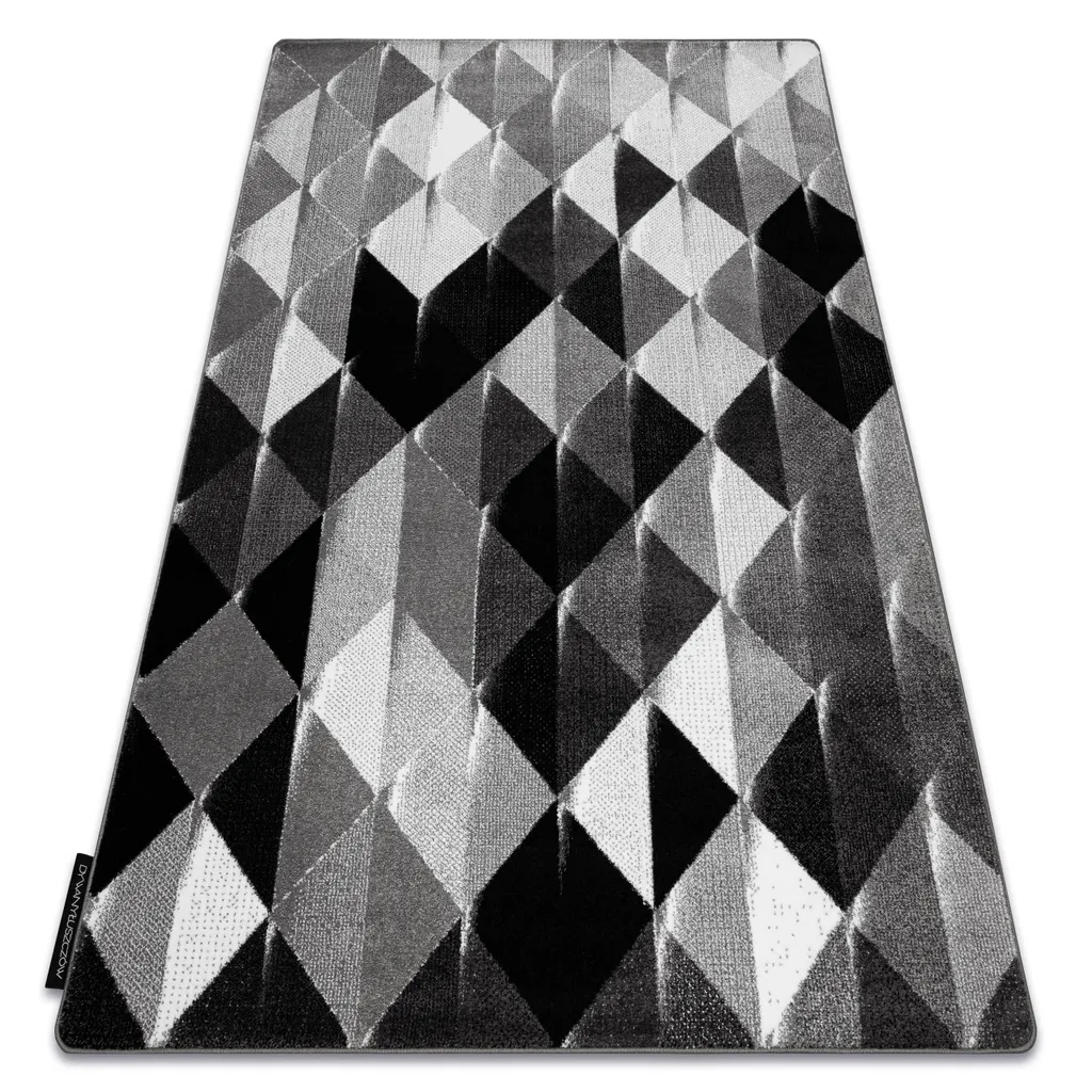 Tapis XXL Gris INTERO PLATIN 280x370 : Solution Salon Design et Confort
