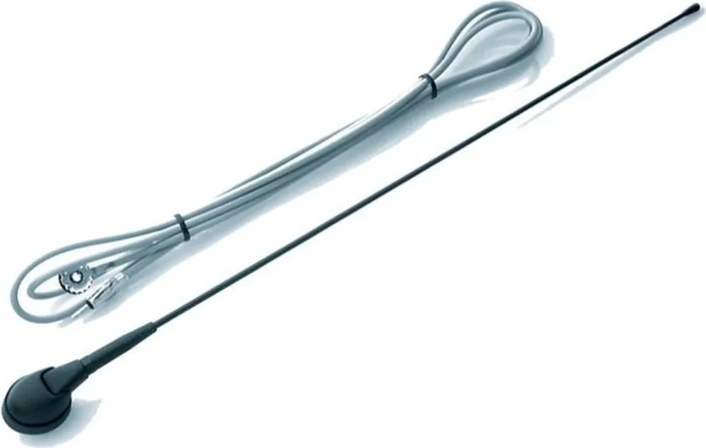 Antenne de toit pour voiture Fiat et Lancia - Brin de remplacement noir