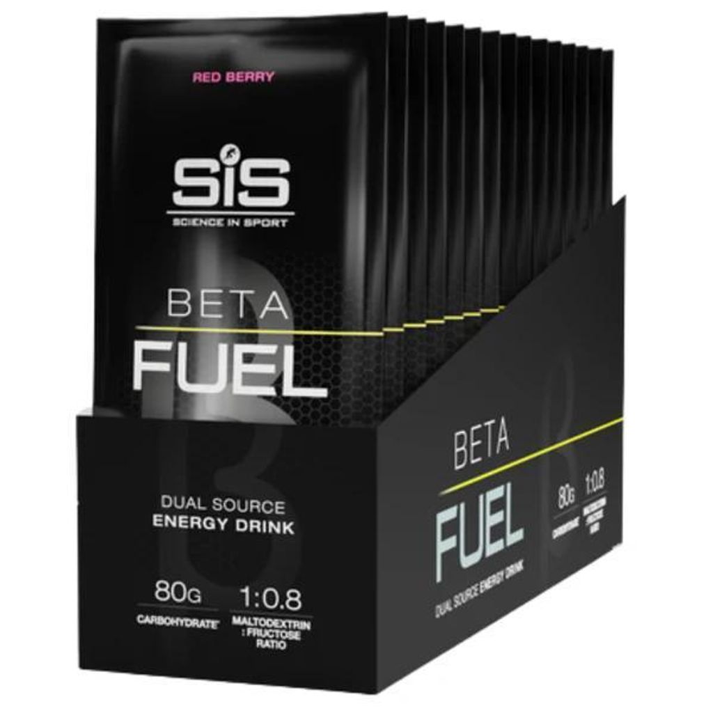 SIS Beta Fuel 80 Powder (15 x 82 g) Red Berry – Energia i Zdjęcie produktu 