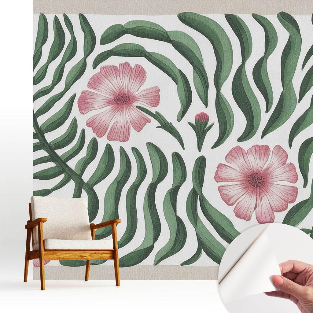 Fototapete selbstklebend - 250x250 cm - Tapete - Wandtapete - Wandbilder - Klebefolie - Dekofolie - Tapete Folie - Wand - Dekoration - Wohnzimmer -...