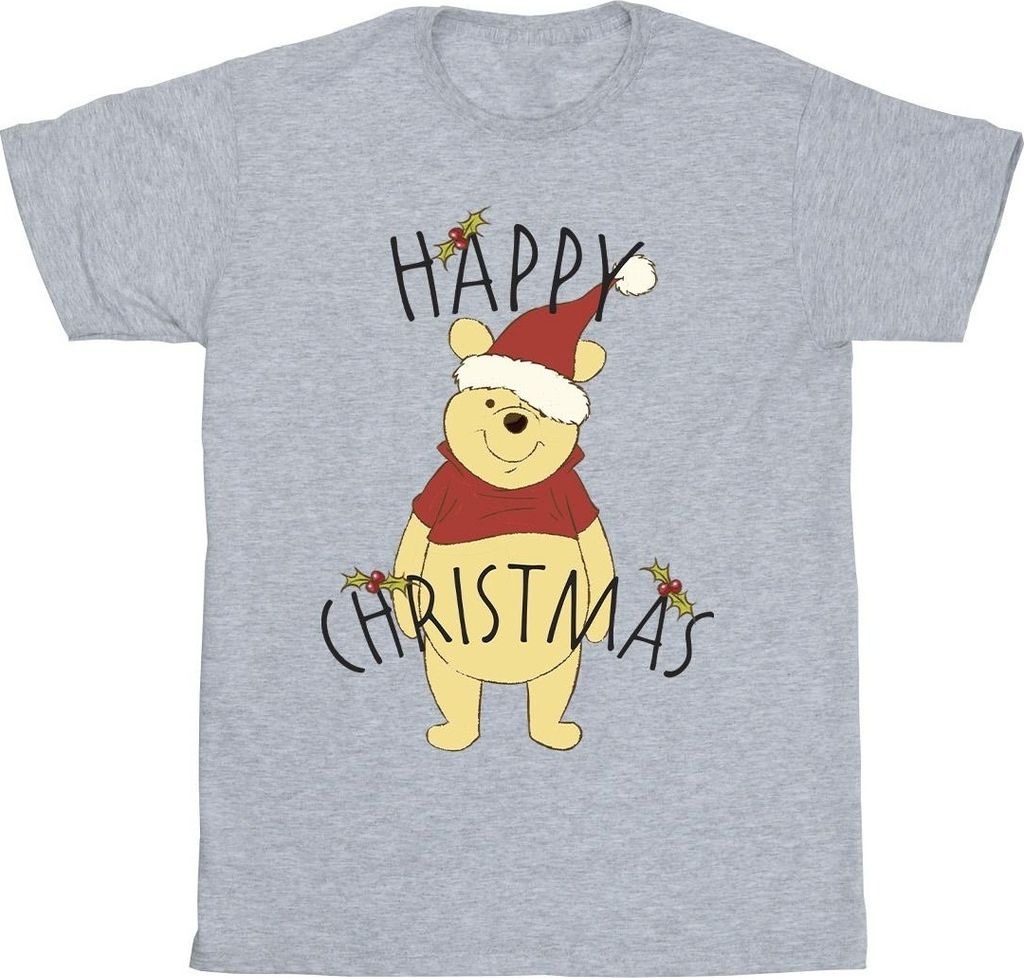 Disney - "Happy Holly" T-Shirt für Herren BI52294 (5XL) (Grau)