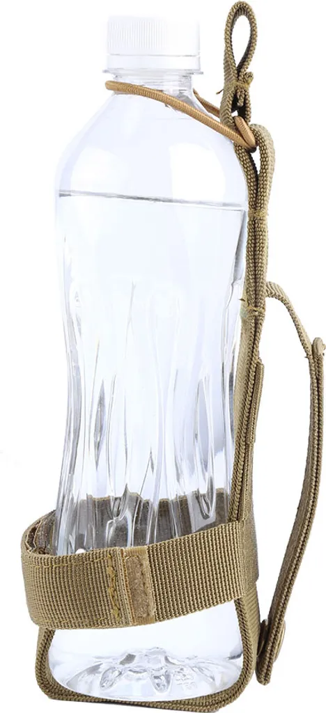 Portabottiglie Outdoor in Nylon Cachi - La tua scorta d'acqua sicura