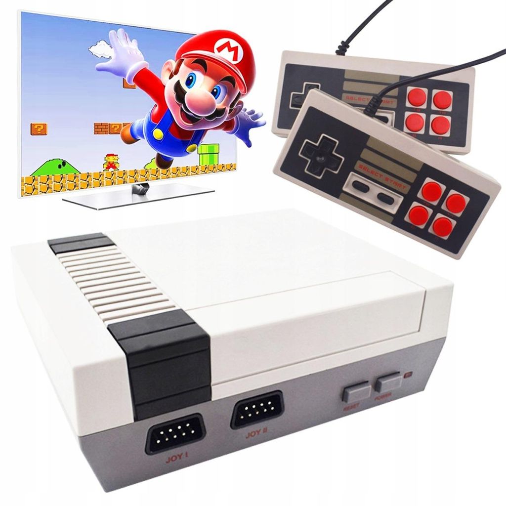 Retro TV Spielkonsole mit 620 Klassikern und 2 Controllern – Plug & Play für die ganze Familie