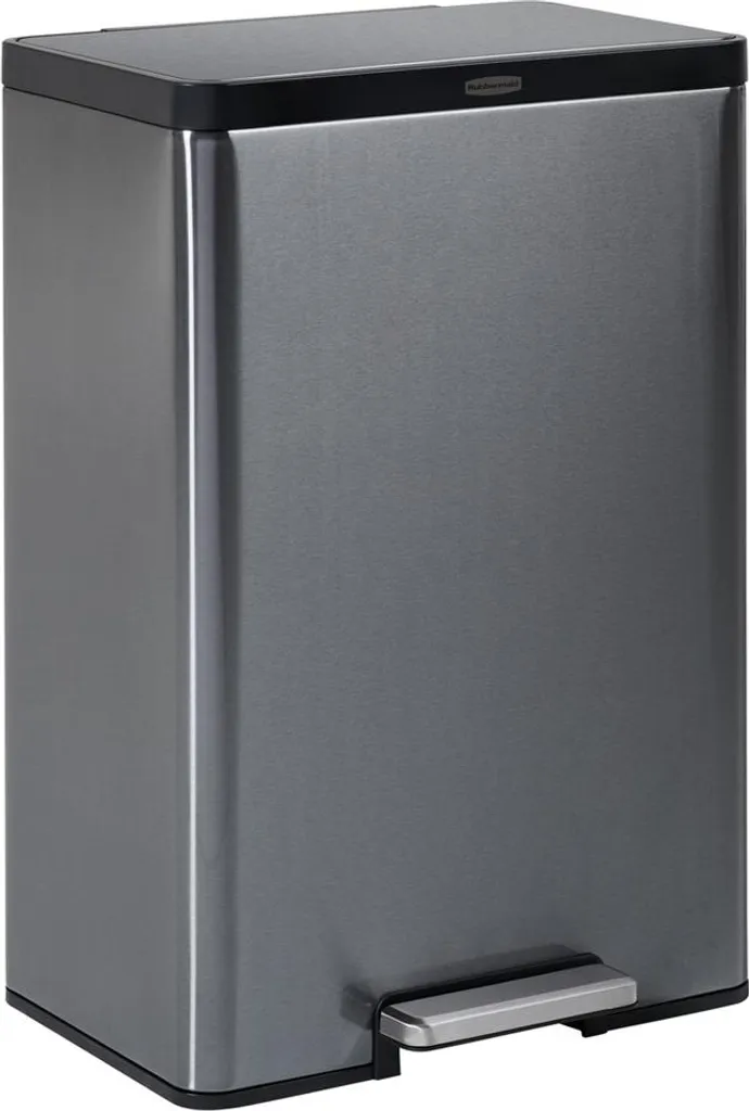 Rubbermaid 2112520 Poubelle à Pédale Elite 45L - Design Robuste Noir