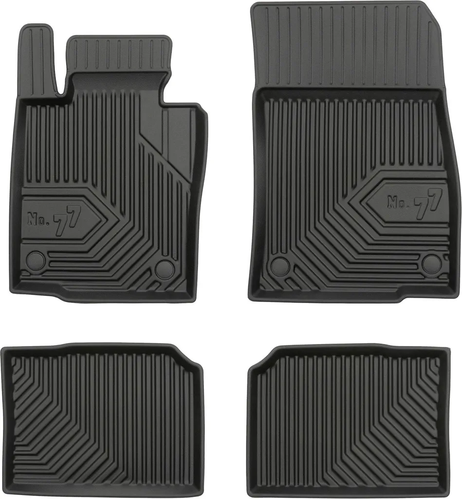 Tappetini All-Weather Mini Countryman R60 (2010-2016) Gomma TPE 4pz