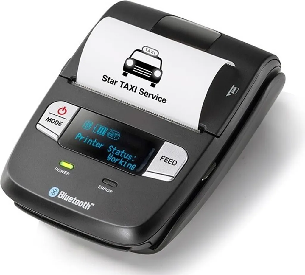 SM-L200 Imprimante Mobile de Tickets Thermique 58mm Bluetooth 4.0 Noir