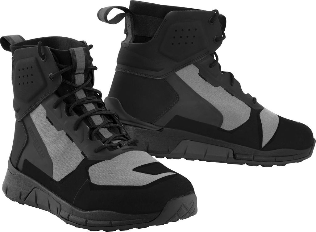 Bogotto Arlin Motorrad Schuhe, schwarz/grau, 43