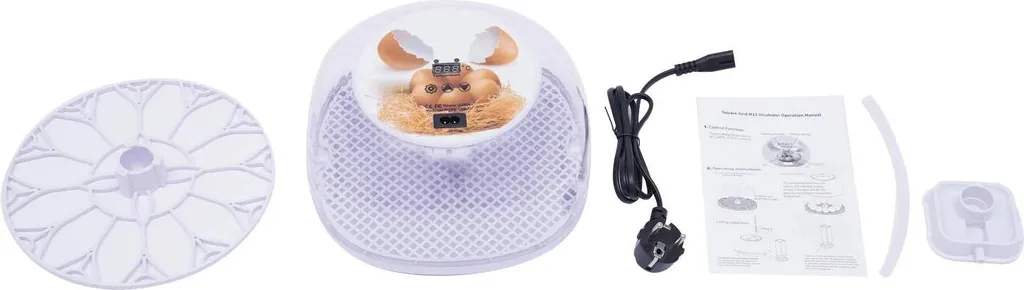 Incubatrice 12 Uova High-Tech: Controllo Temperatura e Risparmio 35W - 9