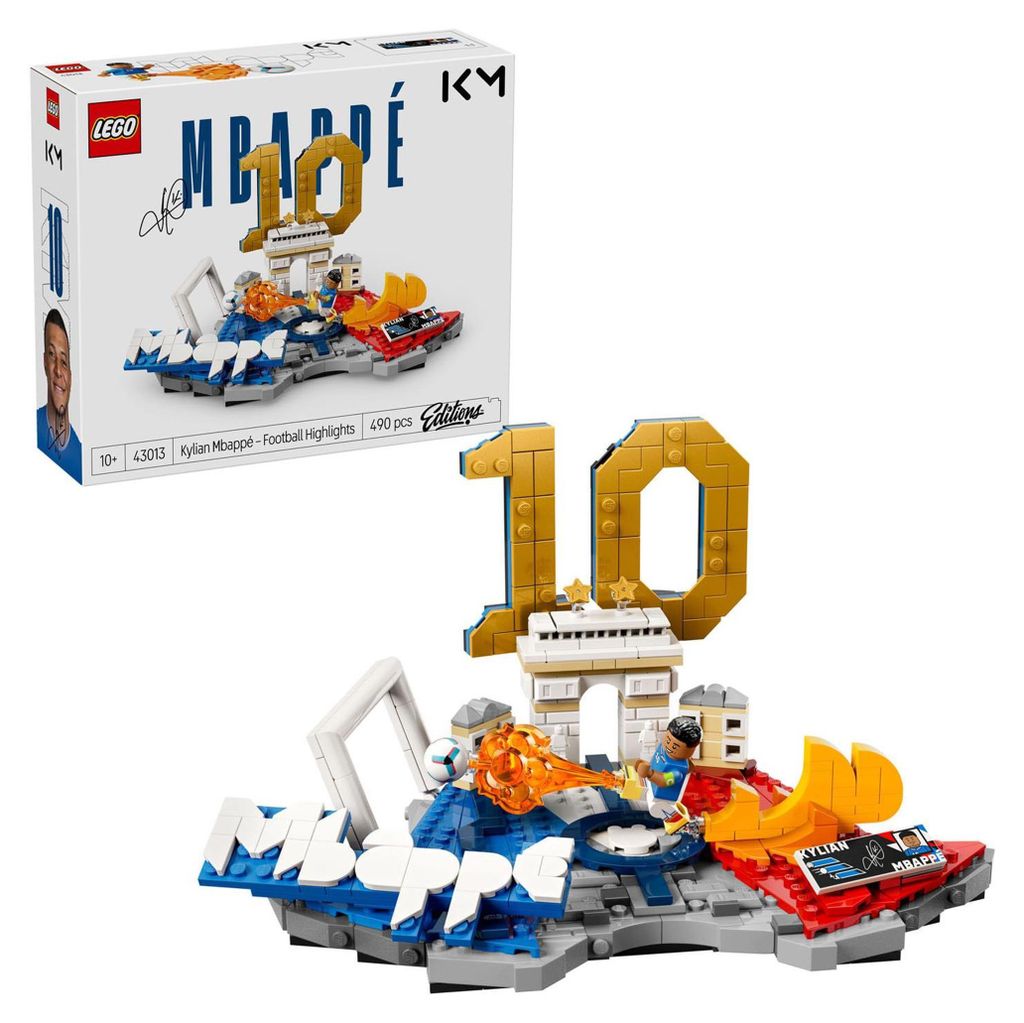 Edizioni LEGO Kylian Mbappé Momenti Importanti del Calcio Immagine del prodotto 
