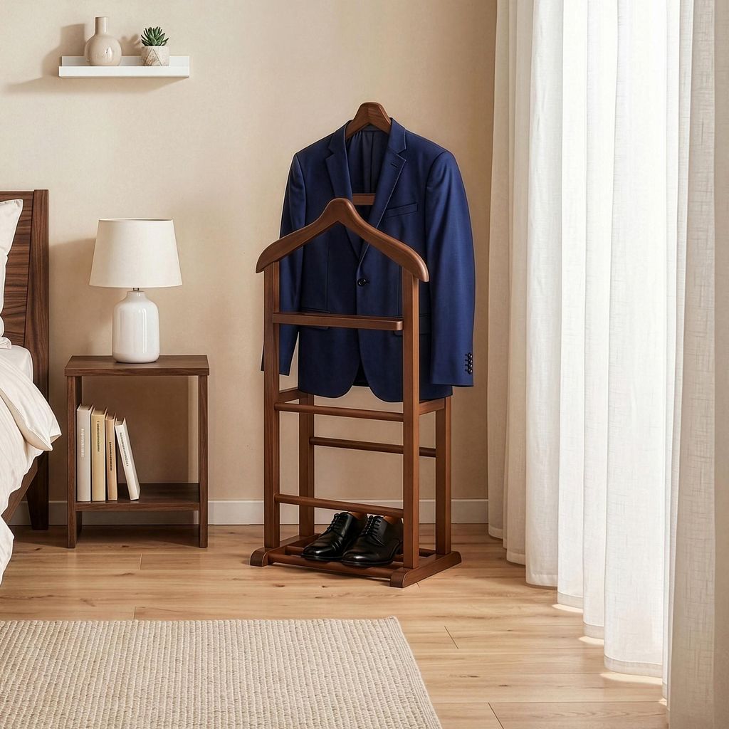 Skye Decor - Beta Double - Noce - Vano uomo - Noce - 100 % Immagine del prodotto 