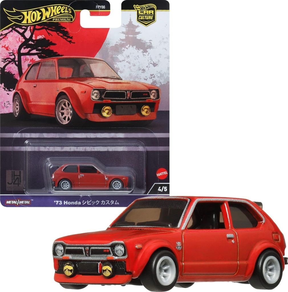 Honda Civic 1973 HRV85 | Hot Wheels Car Culture Fahrzeug