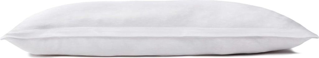 2er Set Seitenschläferkissen Bezüge 40x145cm - Jersey Mikrofaser Grau Mit Reißverschluss