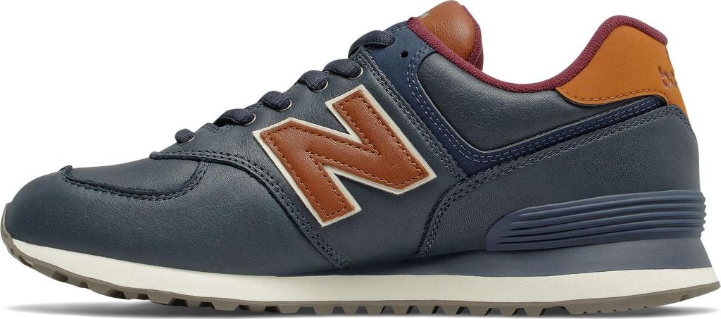 NEW BALANCE - Herren 574OMC Leder Turnschuhe - Nummer 42