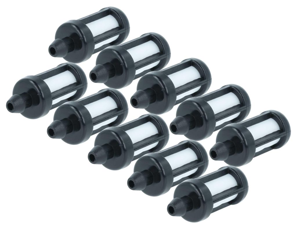 vhbw 10x Kraftstofffilter kompatibel mit Stihl MS 180 2-MIX, MS 180, MS 171, MS 171-Z, MS 171 C-BE, MS 170-Z Gartengeräte z.B. Motorsäge Motorsense
