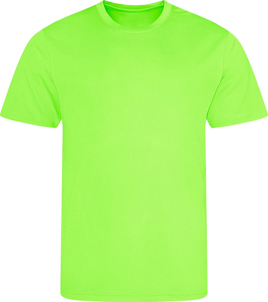AWDis Cool - T-Shirt, recyceltes Material für Herren RW8292 (XXL) (Leuchtend Grün)