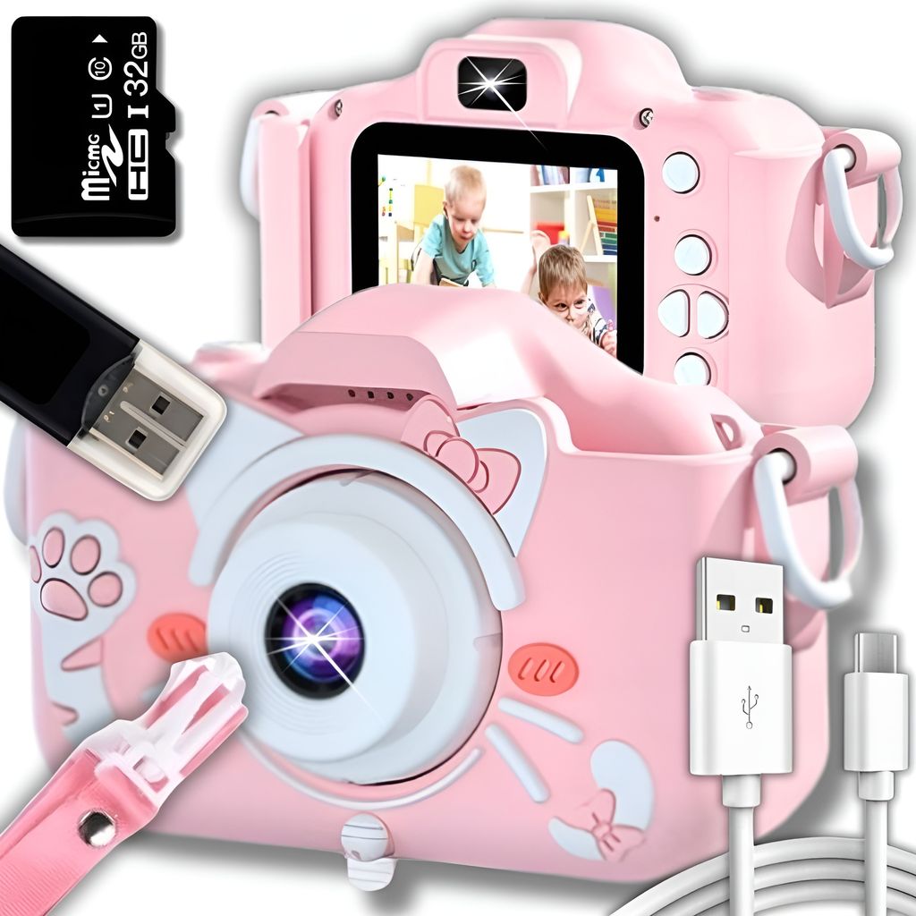 APARAT FOTOGRAFICZNY CYFROWY DLA DZIECI 40 Mpx KAMERA Zdjęcie produktu 