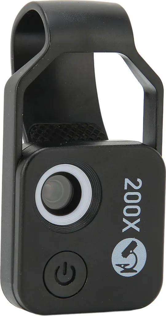 Microscope Optique HD 200x pour Téléphone - Idéal Macro Extérieure