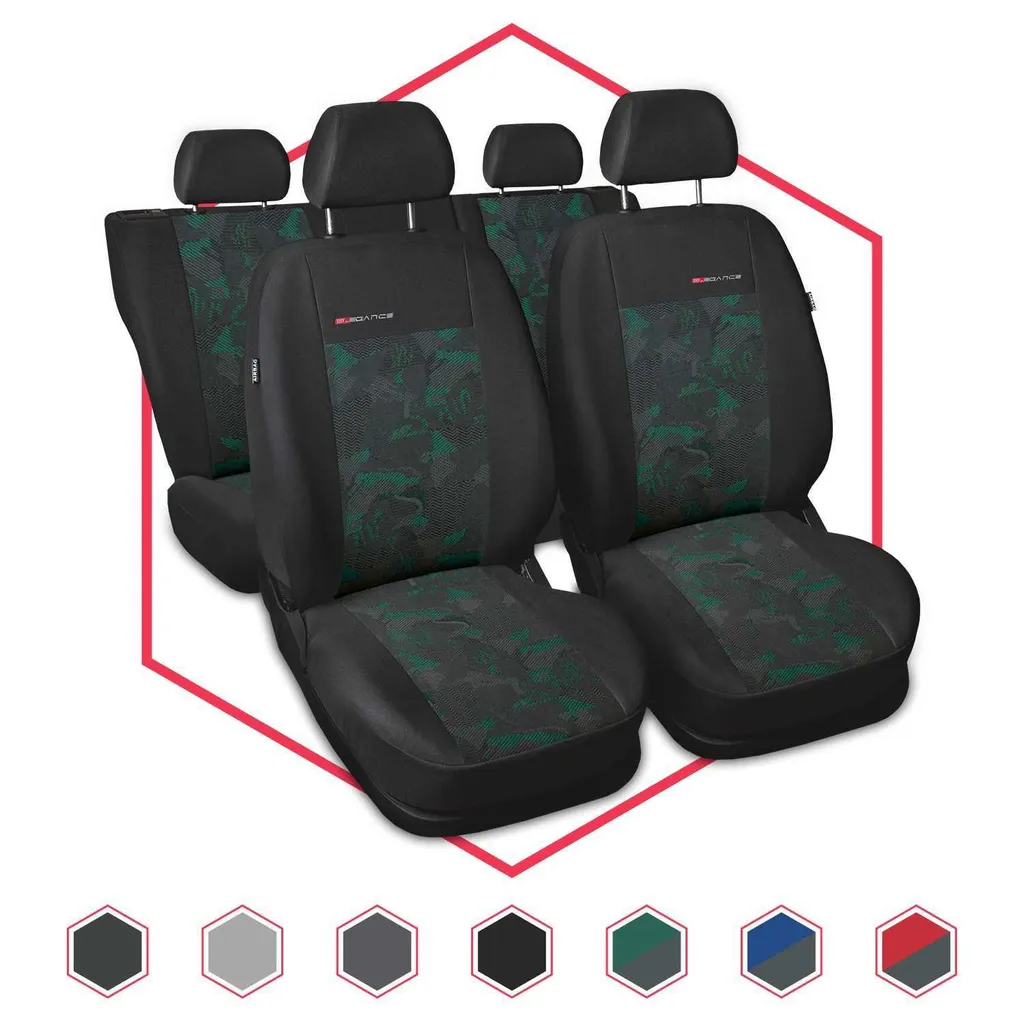 Coprisedili Auto Hyundai Atos Verdi Universali - Set Completo Protezione