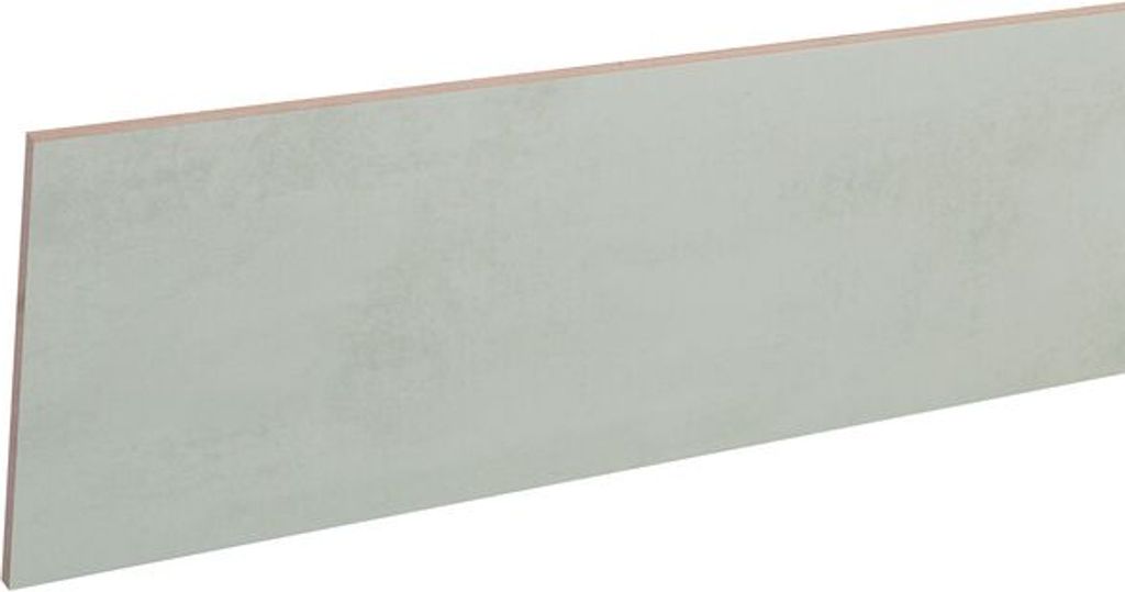 A single laminate plank with a concrete-like texture.