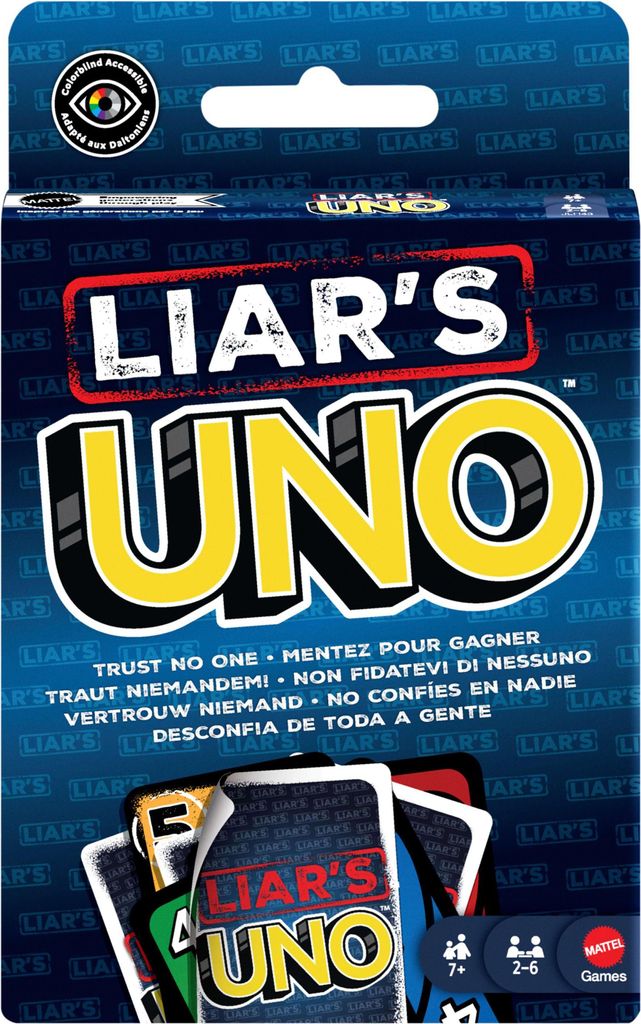 Games Liar‘s UNO Kartenspiel für Erwachsene, Kinder, Produktbild 
