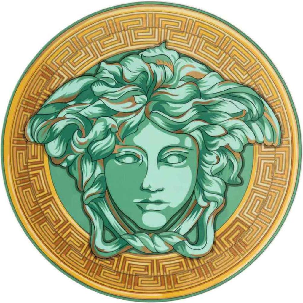 VERSACE HOME Medusa Amplified Platzhalter 33 Grün