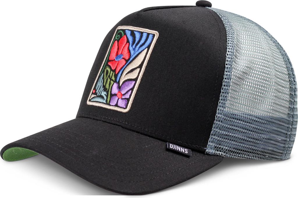 DJINNS Trucker Cap HFT M-Flowers black