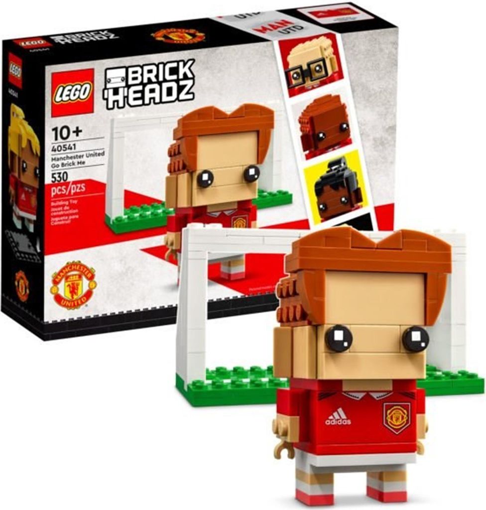 LEGO Brick Headz 40541 Selfie set Manchester United Image du produit 