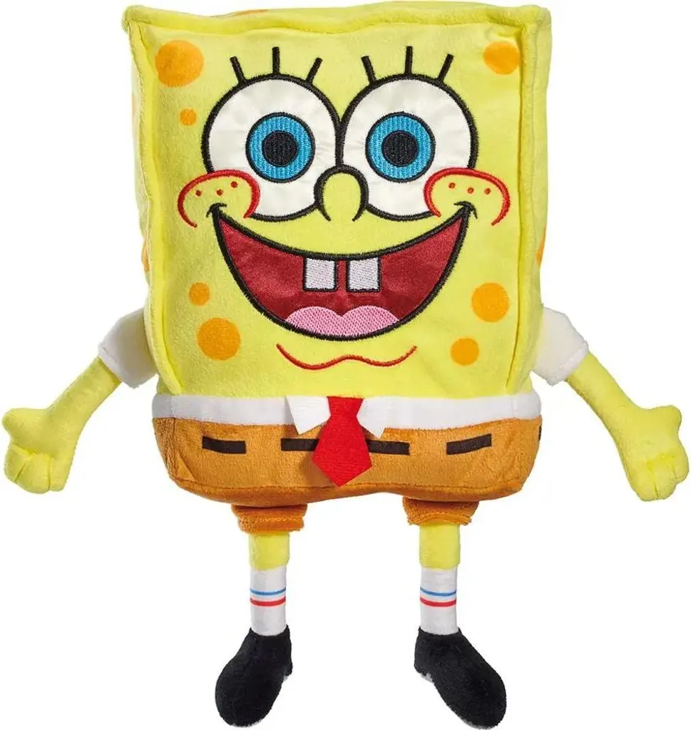 Bob l'Éponge 28 cm Schmidt Jeux - Peluche pour Jouer et Collectionner