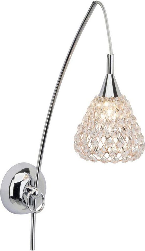 Brilliant Wandleuchte Vegas Chrom max. 33W G9 ohne Leuchtmittel