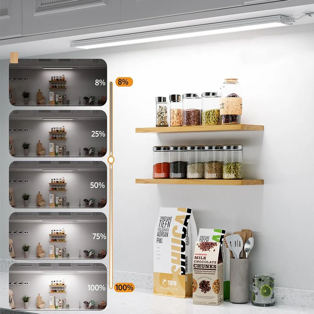 Offerta Set 3 Luci LED Sottopensile 30cm - Memoria e Luce 4000K - 3