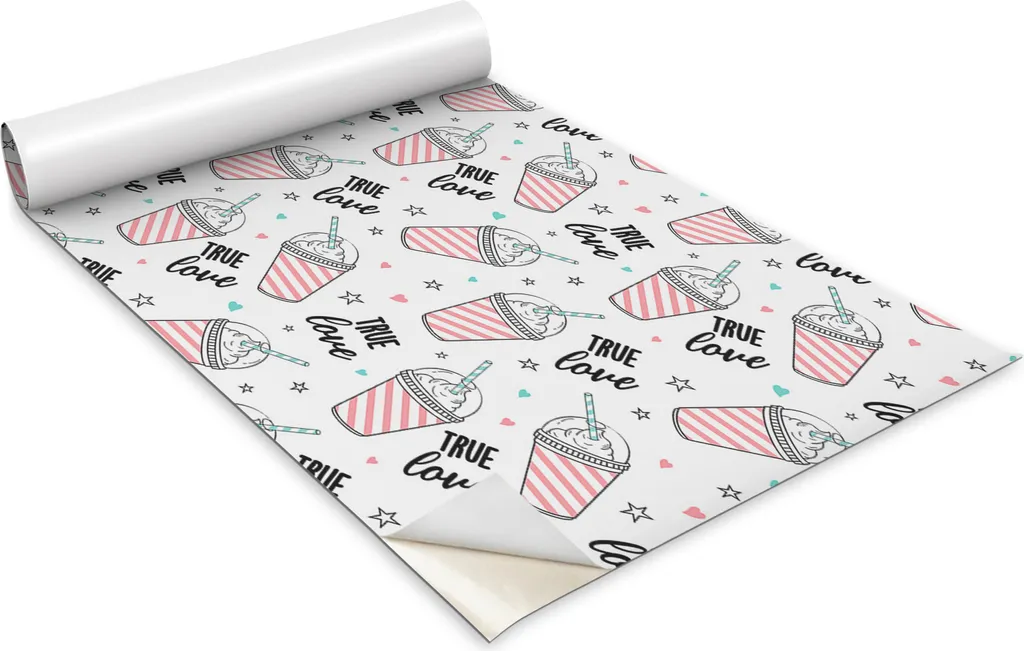 Rivestimento Mobili 100x50cm Adesivo - Pattern Cocktail Cartoon