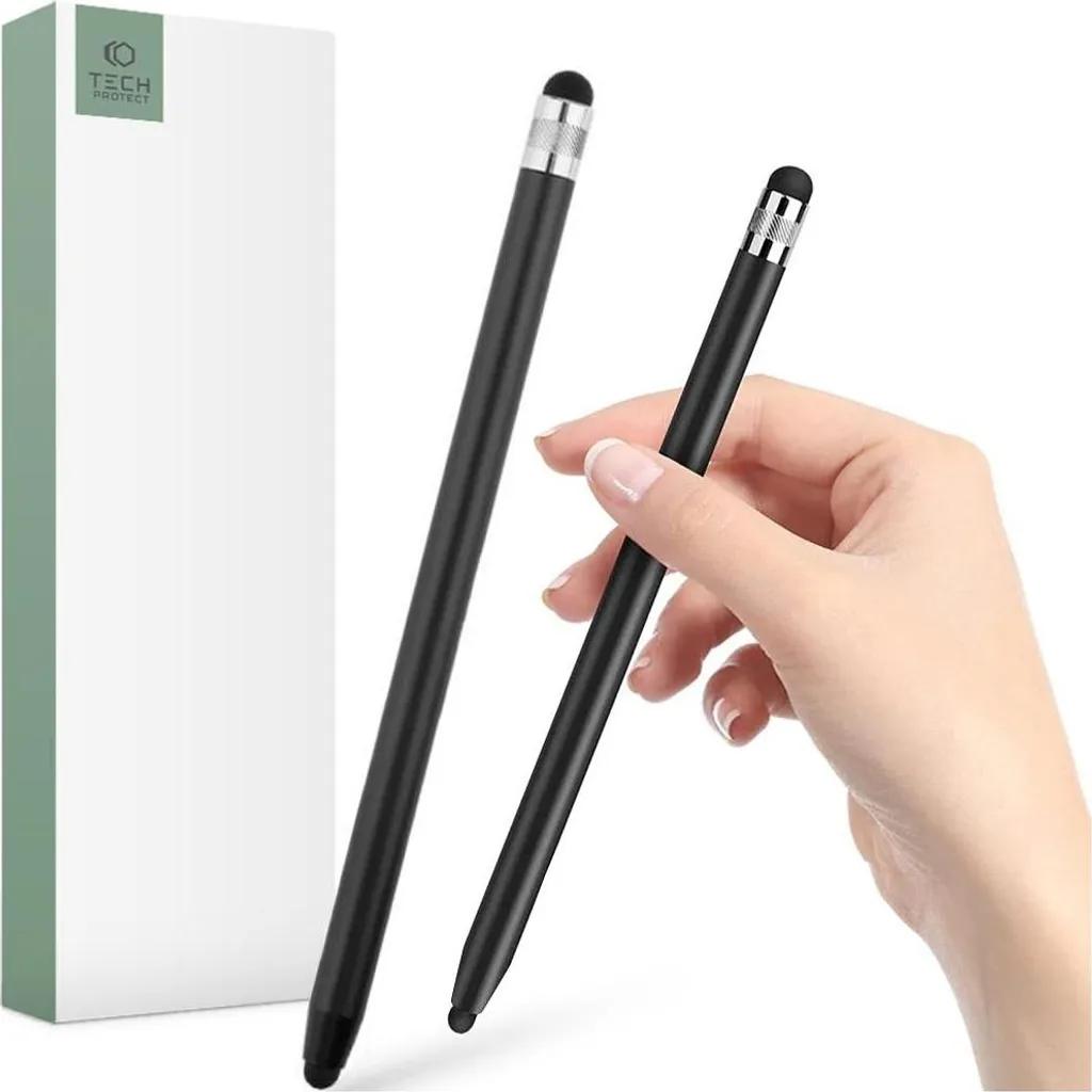 Tech-Protect stylus pen Aluminum Touch Pen, black