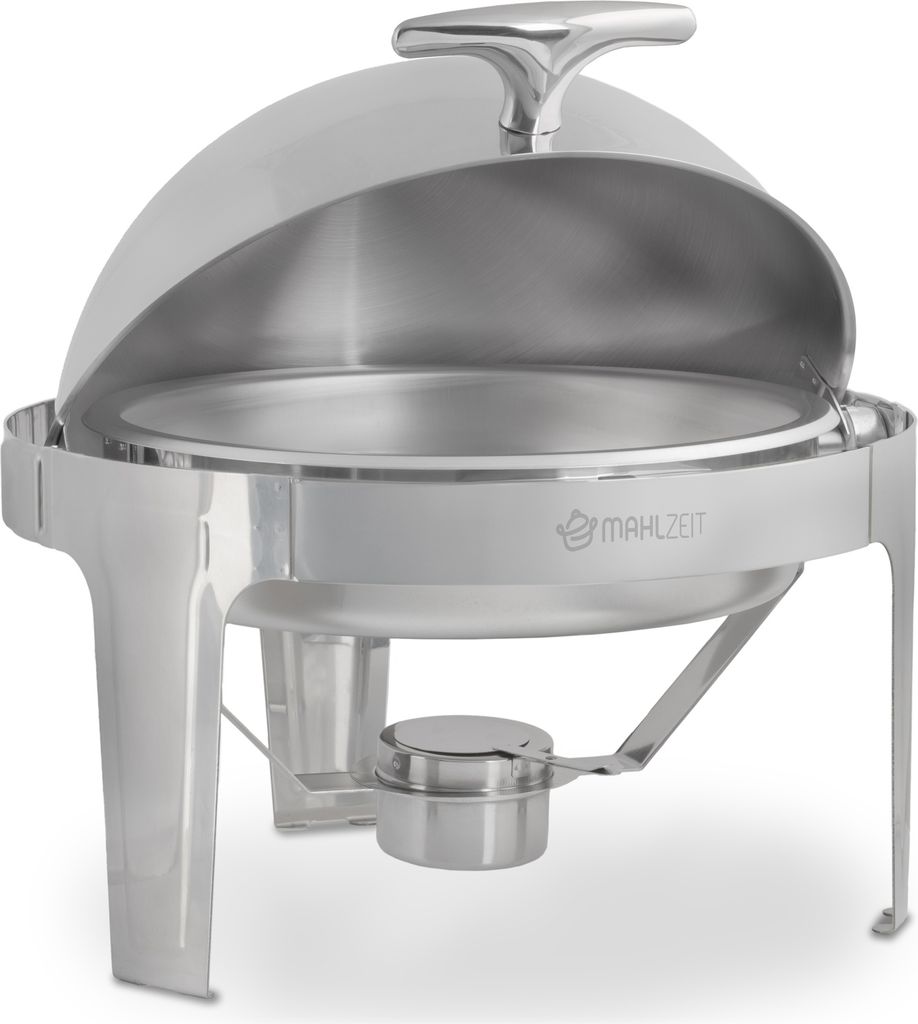 Repas Acier inoxydable Chafing Dish, 6 litres, rond, Image du produit 