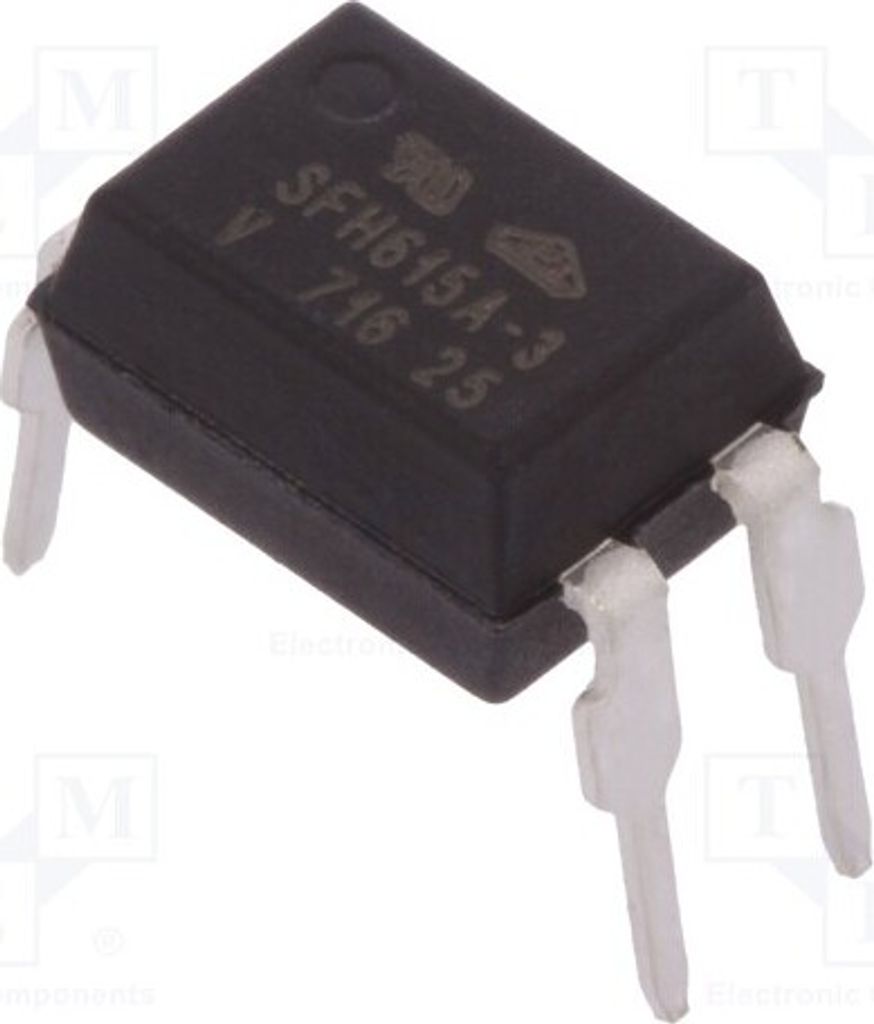 2x Optokoppler Kanäle: 1 Uce: 70V SFH615A-3X001 Optokoppler - ausgang THT