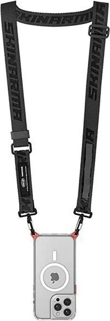 Skinarma Scout Xe Universal Phone Lanyard Schwarz/Schwarz