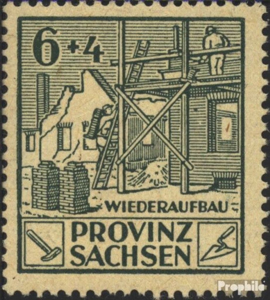 Briefmarken Sowjetische Zone (All.Bes.) 1945 Mi 87III, Produktbild 