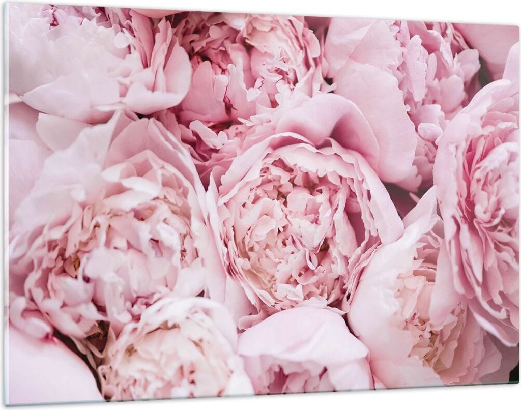 Bilder auf glas - Einteilig - Blumenstrauß Blumen Rosa - Produktbild 