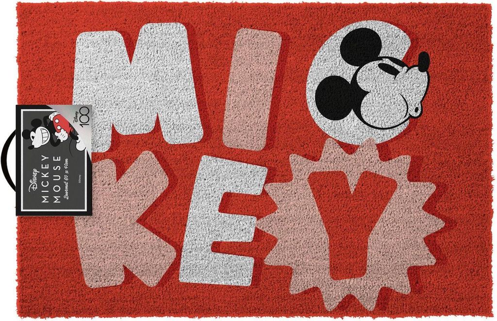 Disney Mickey Mouse - Fußmatte (40 x 60 cm) Produktbild 