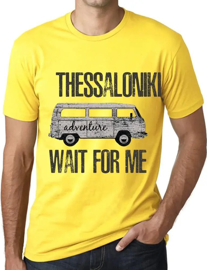 Herren Grafik T-Shirt Abenteuer warten auf mich in Thessaloniki – Adventure Wait For Me In Thessaloniki – Öko-Verantwortlich Vintage Jahrgang ...