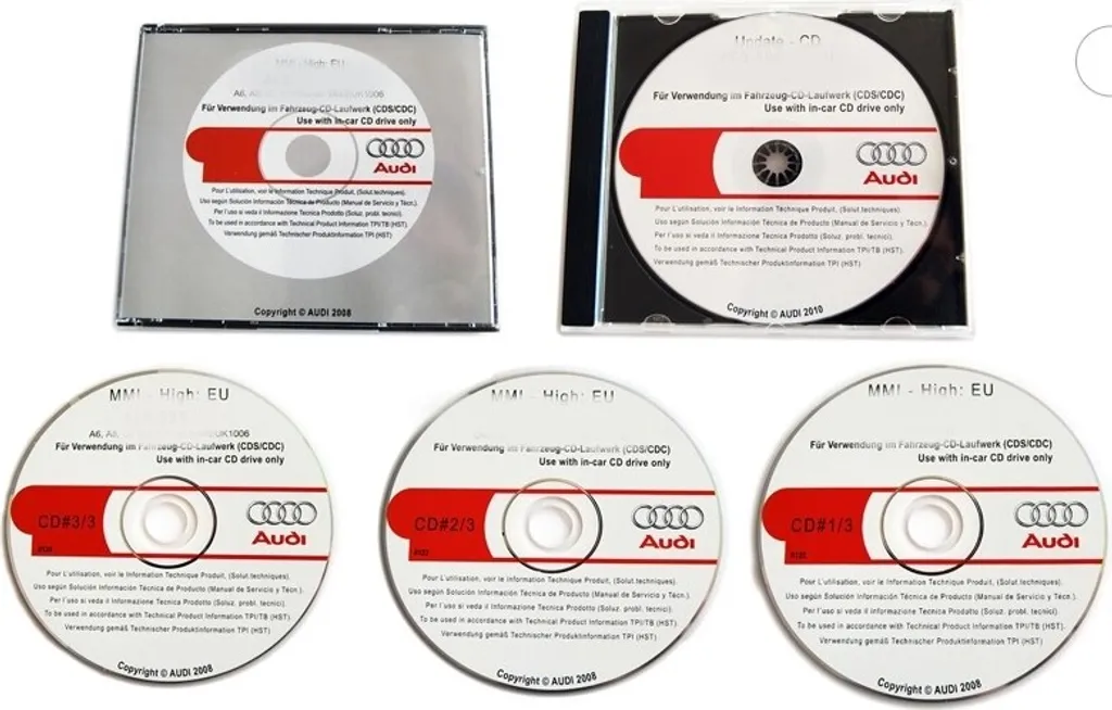 Réparer bugs Audi MMI 2G High - Logiciel de mise à jour 5570 version CD