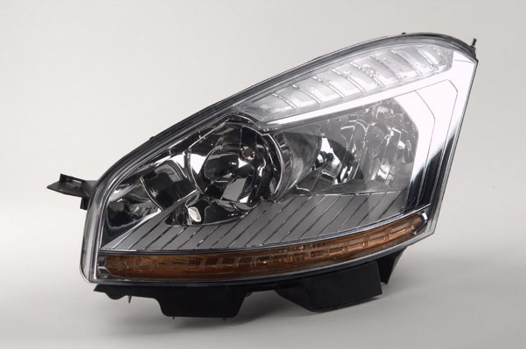 Johns, Scheinwerfer Halogen Front passend für Citroen C4 Picasso 07-10 H7 H1 Links 00006208A8 6208A8